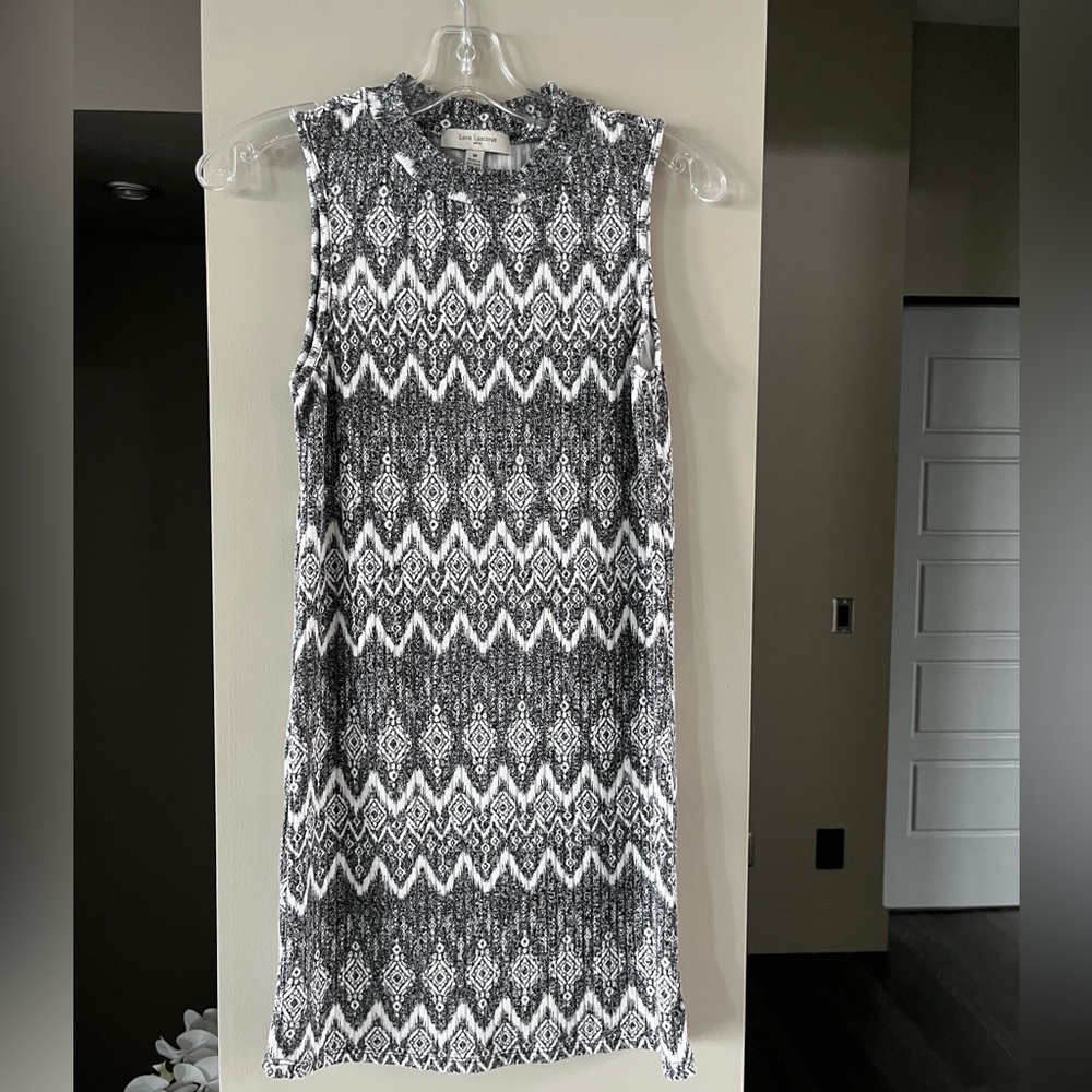 Chevron Festival Mini Dress